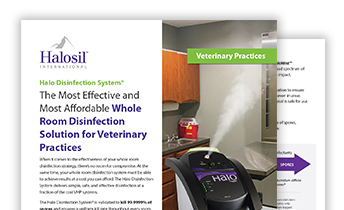 The Most Effective and Most Affordable Whole Room Disinfection Solution for Veterinary Practices
