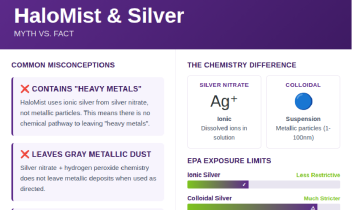 Silver Myth Vs Fact Infographic